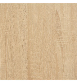 Buffet chêne sonoma 37,5x35,5x67,5 cm bois d'ingénierie