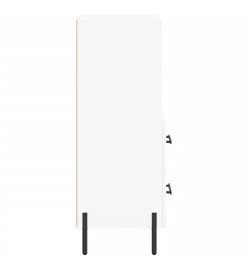 Buffet blanc 34,5x34x90 cm bois d'ingénierie