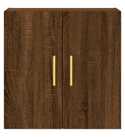 Armoire murale chêne marron 60x31x60 cm bois d'ingénierie