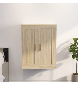 Armoire murale Chêne sonoma 69,5x32,5x90 cm Bois d'ingénierie