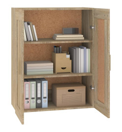 Armoire murale Chêne sonoma 69,5x32,5x90 cm Bois d'ingénierie