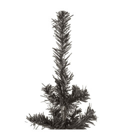 Sapin de Noël étroit Noir 180 cm