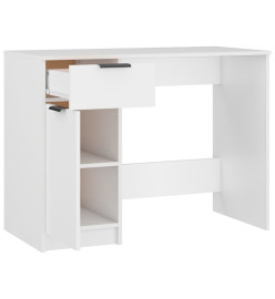 Bureau Blanc 100x50x75 cm Bois d'ingénierie