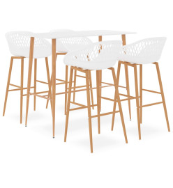 Ensemble de bar 5 pcs Blanc