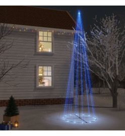 Arbre de Noël cône 1134 LED Bleues 230x800 cm