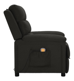 Fauteuil de massage Noir Tissu