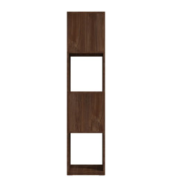 Armoire rotative Chêne marron 34,5x34,5x147,5 cm Aggloméré