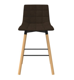 Tabouret de bar Marron Tissu