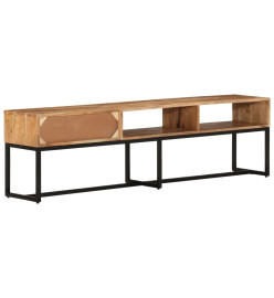 Meuble TV 160x30x45 cm Bois d'acacia massif