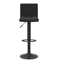 Tabouret de bar Noir Velours