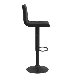 Tabouret de bar Noir Velours