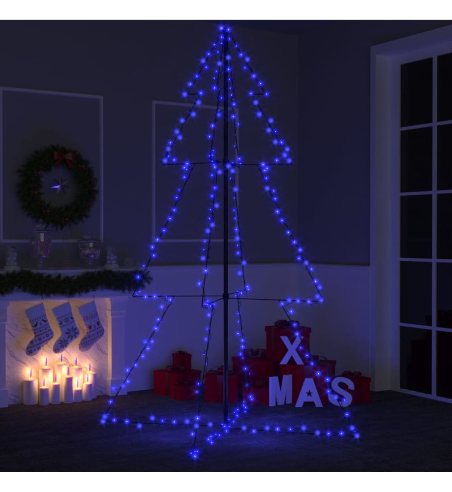 Arbre de Noël cône 240 LED d'intérieur/d'extérieur 118x180 cm