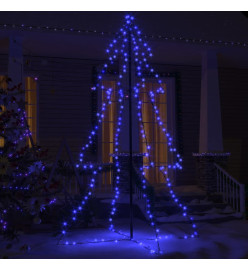 Arbre de Noël cône 240 LED d'intérieur/d'extérieur 118x180 cm