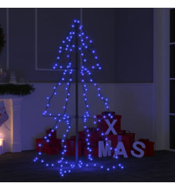 Arbre de Noël cône 160 LED d'intérieur/d'extérieur 78x120 cm