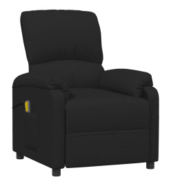 Fauteuil de massage Noir Tissu