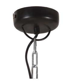 Lampe suspendue industrielle 32 cm Noir E27