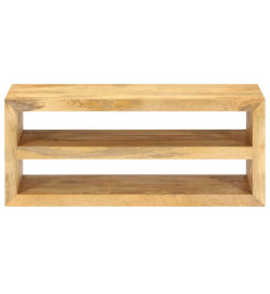 Meuble TV 107x35x45 cm Bois de manguier solide