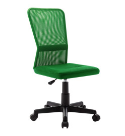 Chaise de bureau Vert 44x52x100 cm Tissu en maille