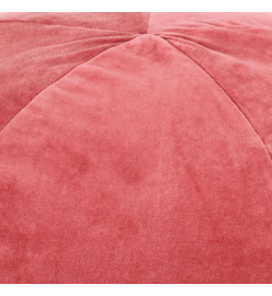 Pouf Velours de coton 50 x 35 cm Rose