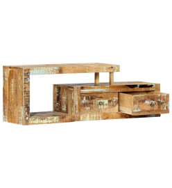 Meuble TV 120 x 30 x 40 cm Bois de récupération massif