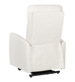 Fauteuil de massage Crème Similicuir