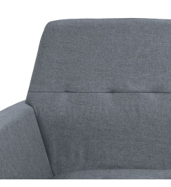 Fauteuil Gris clair Acier et tissu