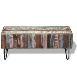 Table basse Bois massif de récupération 100x50x38 cm