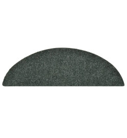 Tapis autoadhésifs de marches 10 pcs Vert 56x17x3 cm Aiguilleté