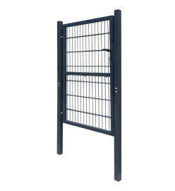 Portillon Acier 106x248 cm Anthracite