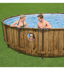 Bestway Ensemble de piscine Power Steel 549x122 cm