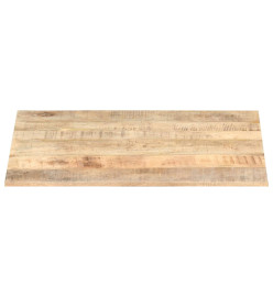 Dessus de table Bois de manguier solide 15-16 mm 70x60 cm