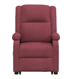 Fauteuil Rouge bordeaux Tissu