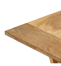 Banc 160x35x45 cm bois massif de manguier