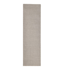 Tapis en sisal pour griffoir sable 100x350 cm