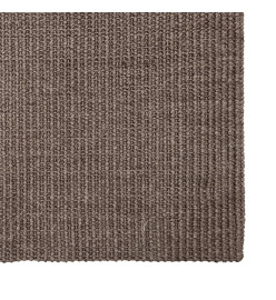 Tapis en sisal pour griffoir marron 66 x 300 cm