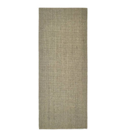 Tapis en sisal pour griffoir taupe 80x200 cm