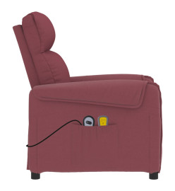 Fauteuil électrique de massage Bordeaux Tissu