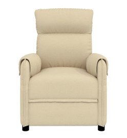 Fauteuil de massage Crème Tissu