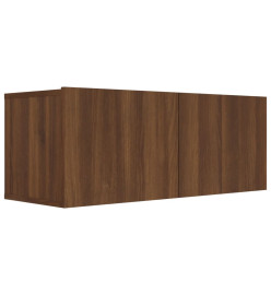 Ensemble de meubles TV 8 pcs Chêne marron Bois d'ingénierie