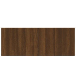 Ensemble de meubles TV 4 pcs Chêne marron Bois d'ingénierie