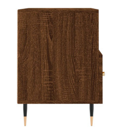 Meuble TV Chêne marron 80x36x50 cm Bois d'ingénierie