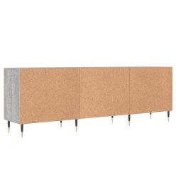 Meuble TV sonoma gris 150x30x50 cm bois d'ingénierie