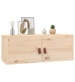 Armoire murale 80x30x30 cm Bois de pin massif