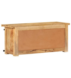 Meuble TV 90x35x40 cm Bois massif de manguier