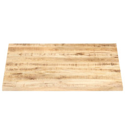 Dessus de table Bois de manguier solide 25-27 mm 70x70 cm