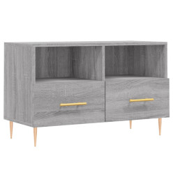 Meuble TV Sonoma gris 80x36x50 cm Bois d'ingénierie