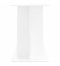 Support pour aquarium blanc 120x40x60 cm bois d'ingénierie