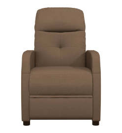 Fauteuil de massage Marron Tissu