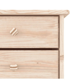 Armoire à chaussures ALTA 77x35x96 cm bois massif de pin