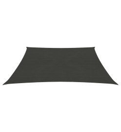 Voile d'ombrage 160 g/m² Anthracite 3/4x2 m PEHD